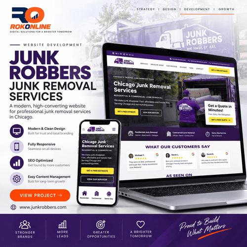 Junk Robbers Cleaning project showcase